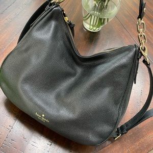 Black Kate Spade shoulder bag